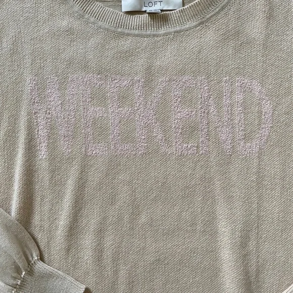 LOFT “Weekend” Sweater - Picture 7 of 8